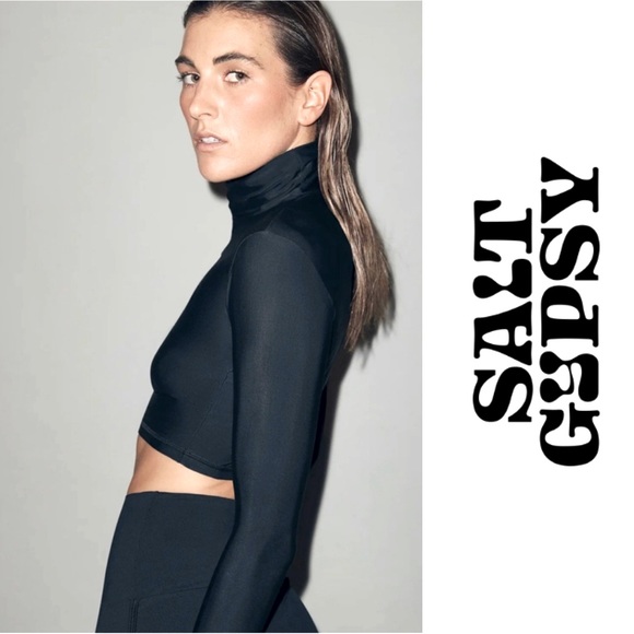 Salt Gypsy Other - Salt Gypsy Turtleneck Rashguard - All
Black, Size S